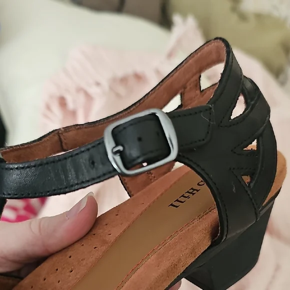 Cobb Hill Aubrey Black Sandals Size 11 - Picture 8 of 14